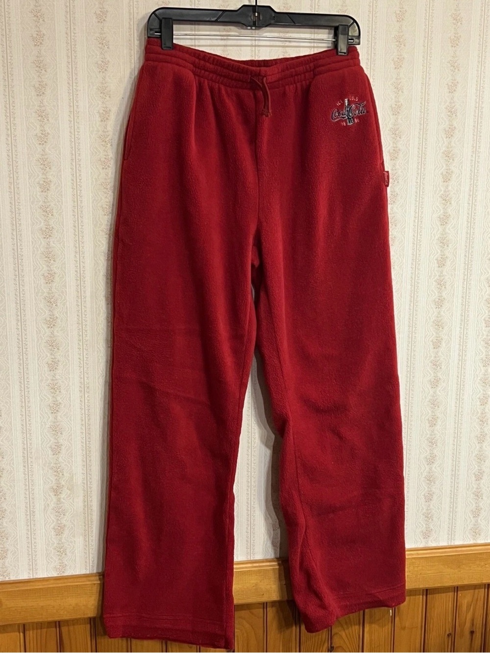 Coca-Cola Red Fleece with Navy Embroidered Logo